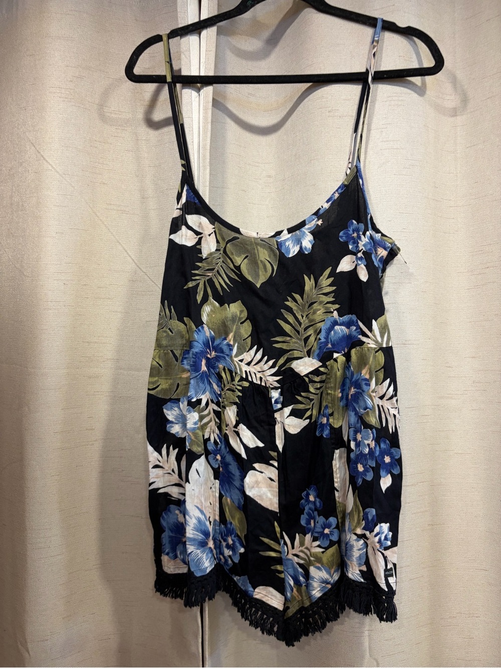 Volcom Floral Tank Romper